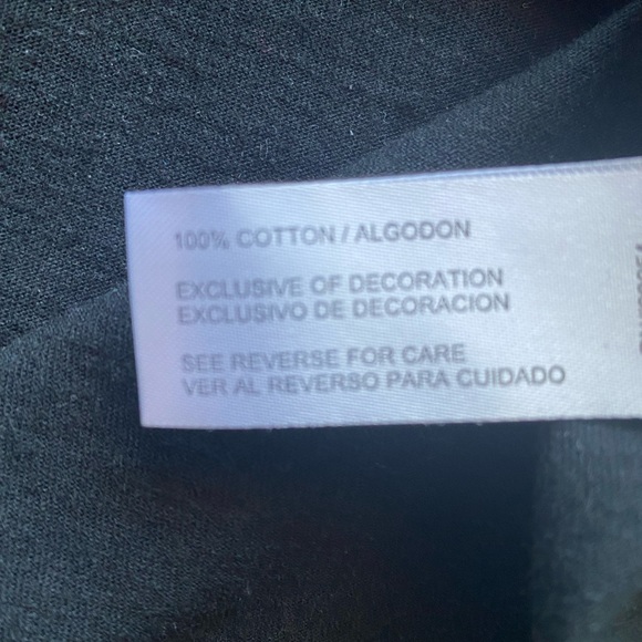 BLACK CAROLYN TAYLOR T SHIRT SIZE XL - Picture 2 of 7